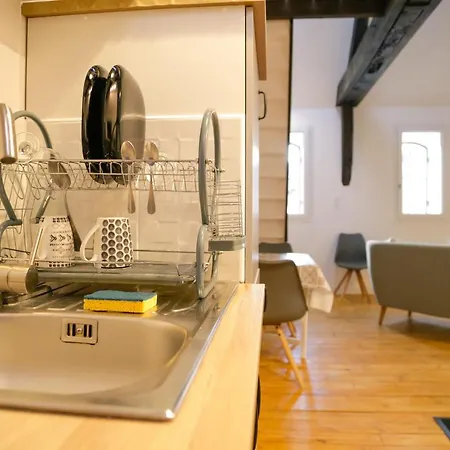 Duplex Centre 3 Etoiles Apartmán Saint-Flour (Cantal)